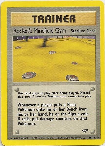 Rocket's Minefield Gym (119/132) [Gym Challenge]