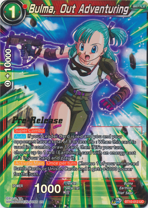 Bulma, Out Adventuring [BT10-012]