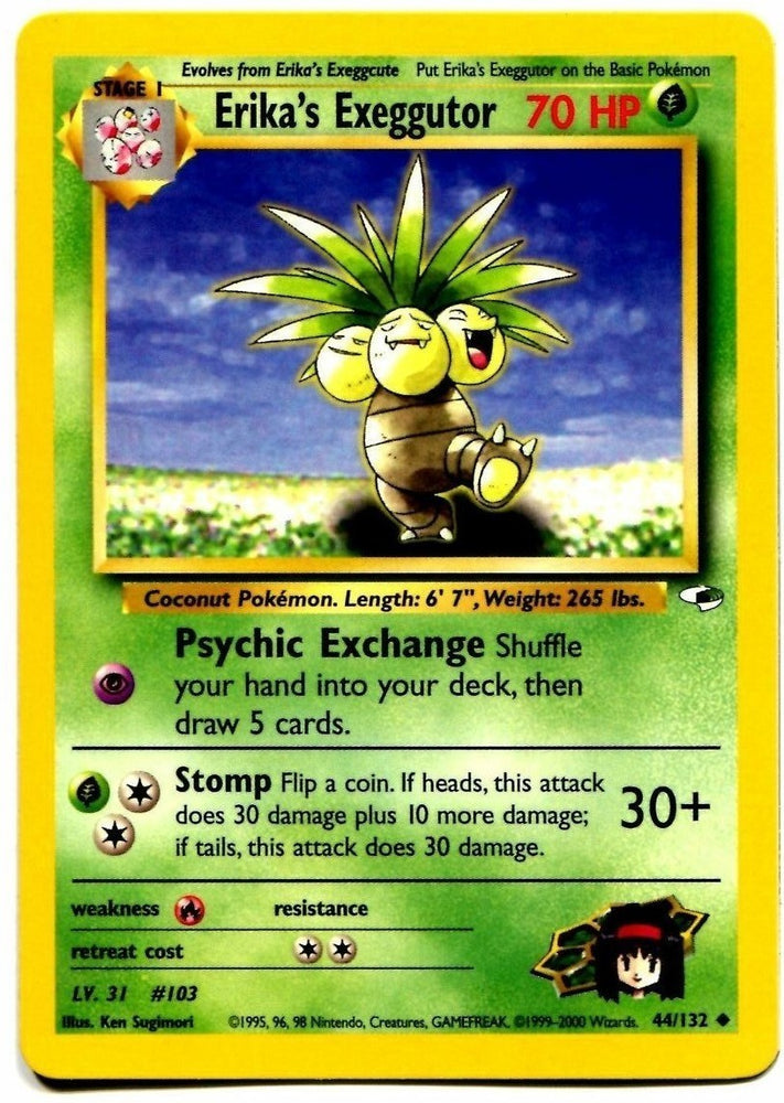 Erika's Exeggutor (44/132) [Gym Heroes]