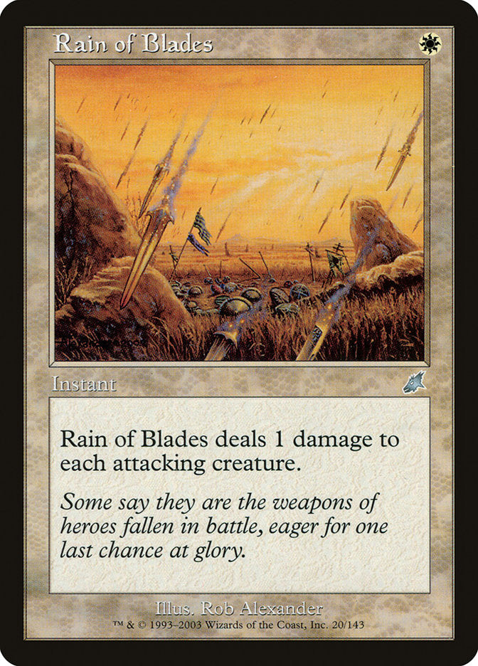 Rain of Blades [Scourge] (SCG 20)