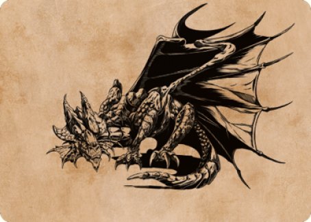 Ancient Copper Dragon Art Card [Commander Legends: Battle for Baldur's Gate Art Series]
