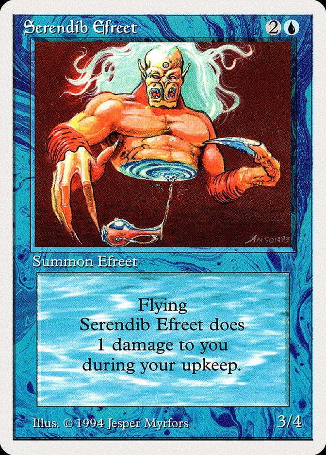 Serendib Efreet [Summer Magic / Edgar] (SUM 79)