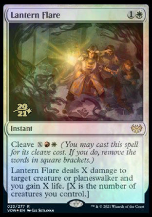Lantern Flare [Innistrad: Crimson Vow Prerelease Promos] (PVOW 23)
