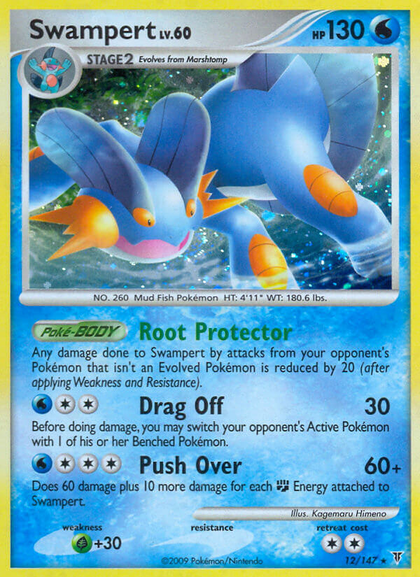 Swampert (DPPt Supreme Victors) (12/147) [Theme Deck Exclusives]