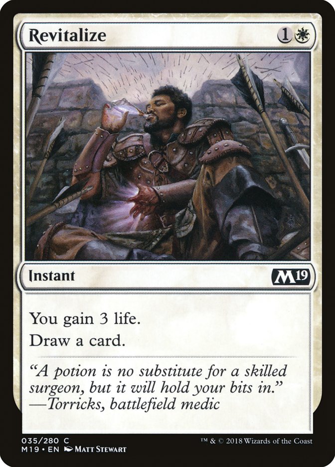 Revitalize [Core Set 2019] (M19 35)