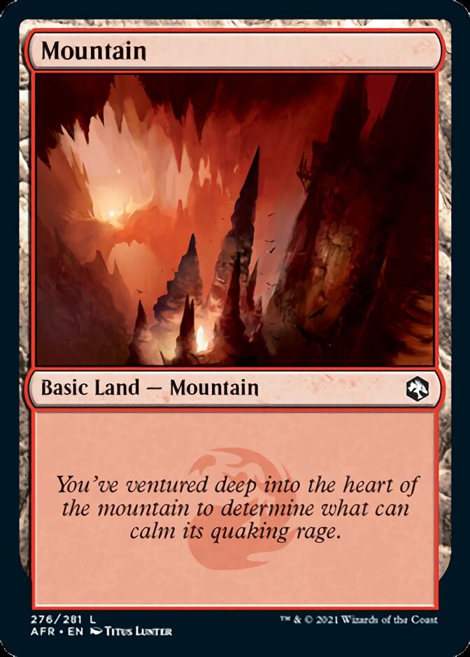 Mountain (276) [Dungeons & Dragons: Adventures in the Forgotten Realms] (AFR 276)