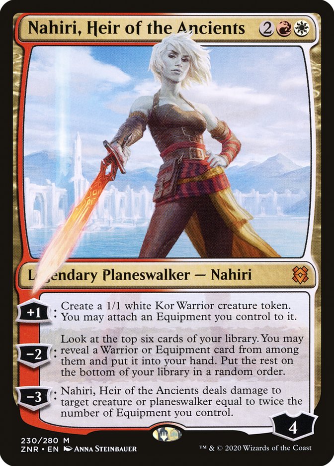 Nahiri, Heir of the Ancients [Zendikar Rising] (ZNR 230)