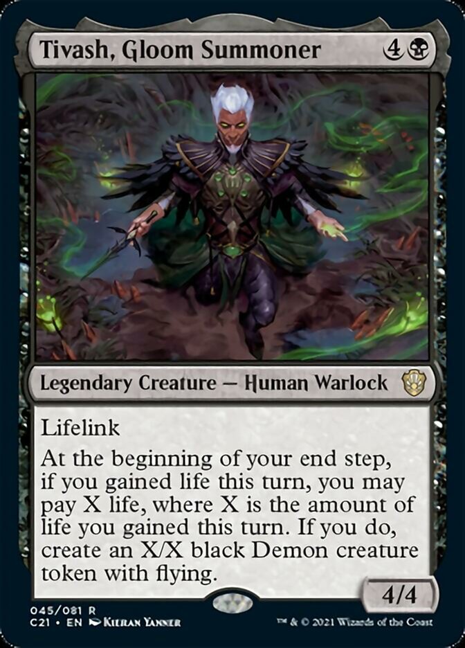 Tivash, Gloom Summoner [Commander 2021] (C21 45)