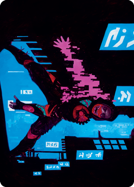 Return to Action Art Card [Kamigawa: Neon Dynasty Art Series] (ANEO 12)