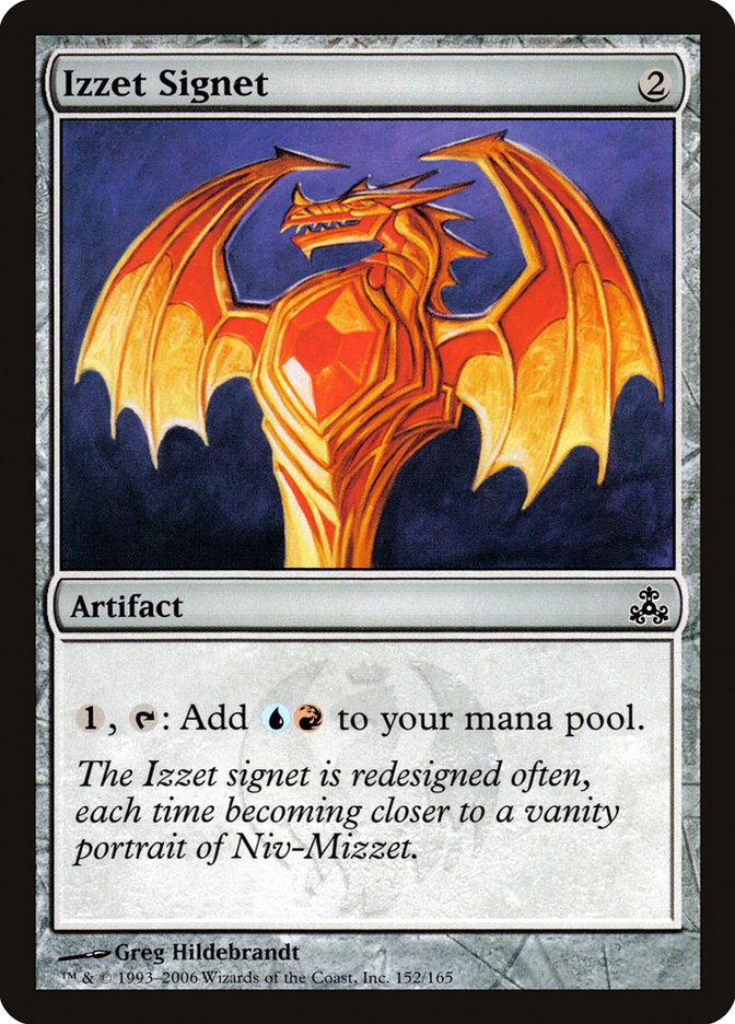 Izzet Signet [Guildpact] (GPT 152)