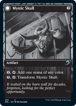 Mystic Skull // Mystic Monstrosity [Innistrad: Double Feature] (DBL 256)