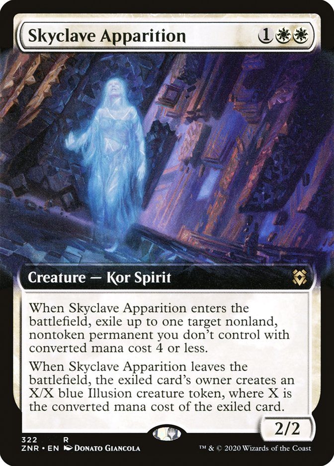 Skyclave Apparition (Extended Art) [Zendikar Rising] (ZNR 322)