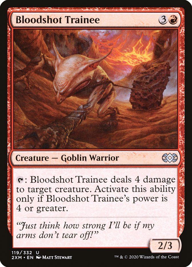 Bloodshot Trainee [Double Masters] (2XM 119)