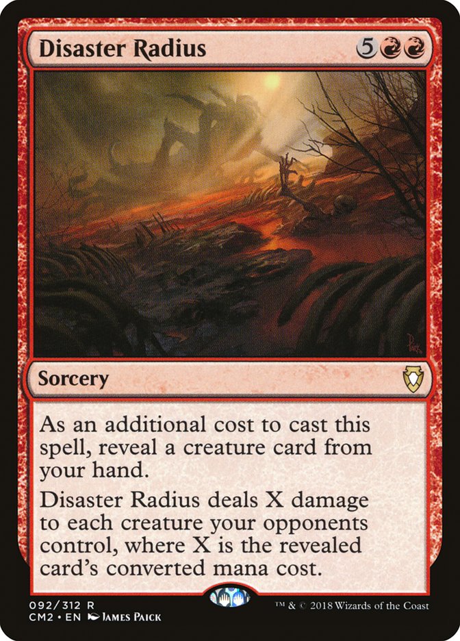 Disaster Radius [Commander Anthology Volume II] (CM2 92)