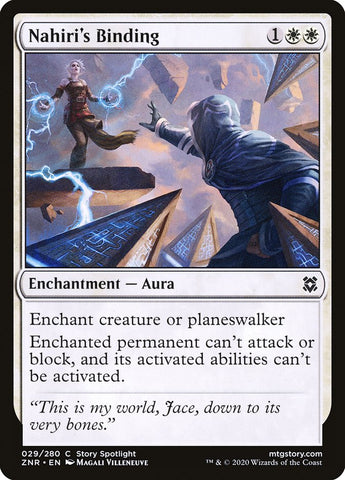 Nahiri's Binding [Zendikar Rising] (ZNR 29)