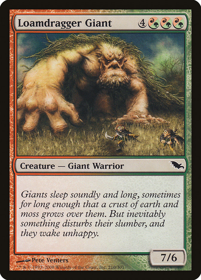 Loamdragger Giant [Shadowmoor] (SHM 210)