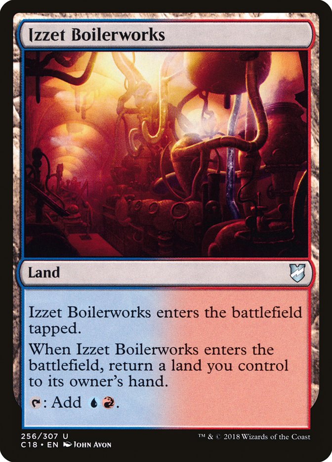 Izzet Boilerworks [Commander 2018] (C18 256)