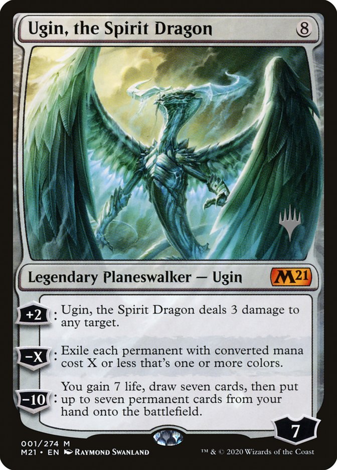 Ugin, the Spirit Dragon (Promo Pack) [Core Set 2021 Promos] (PM21 1P)
