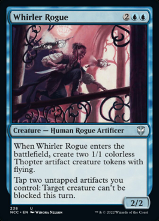 Whirler Rogue [Streets of New Capenna Commander] (NCC 238)