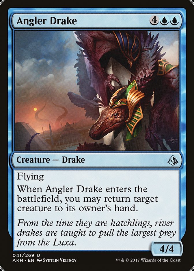 Angler Drake [Amonkhet] (AKH 41)