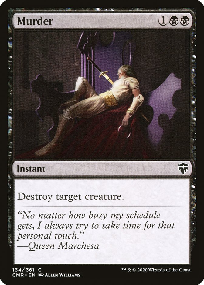 Murder [Commander Legends] (CMR 134)