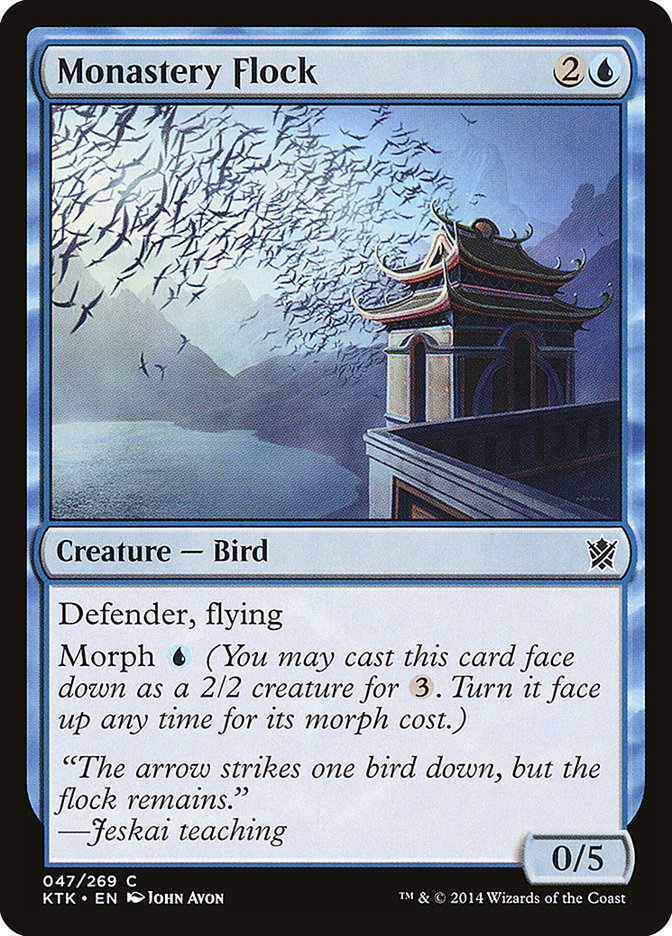 Monastery Flock [Khans of Tarkir] (KTK 47)