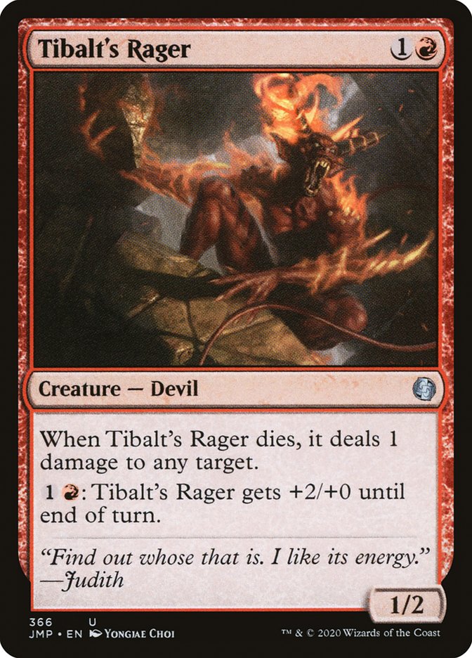 Tibalt's Rager [Jumpstart] (JMP 366)