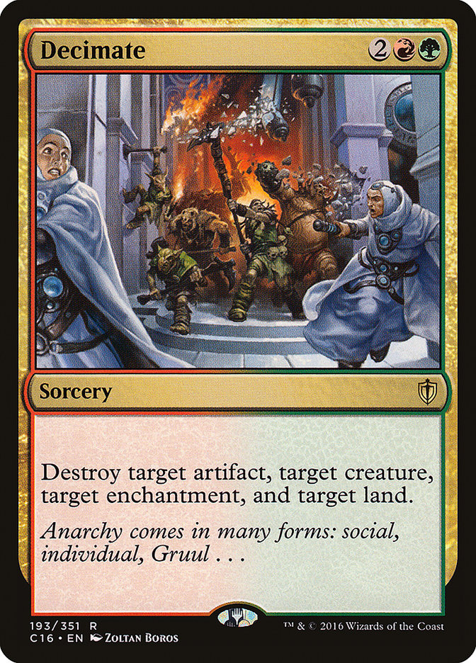 Decimate [Commander 2016] (C16 193)