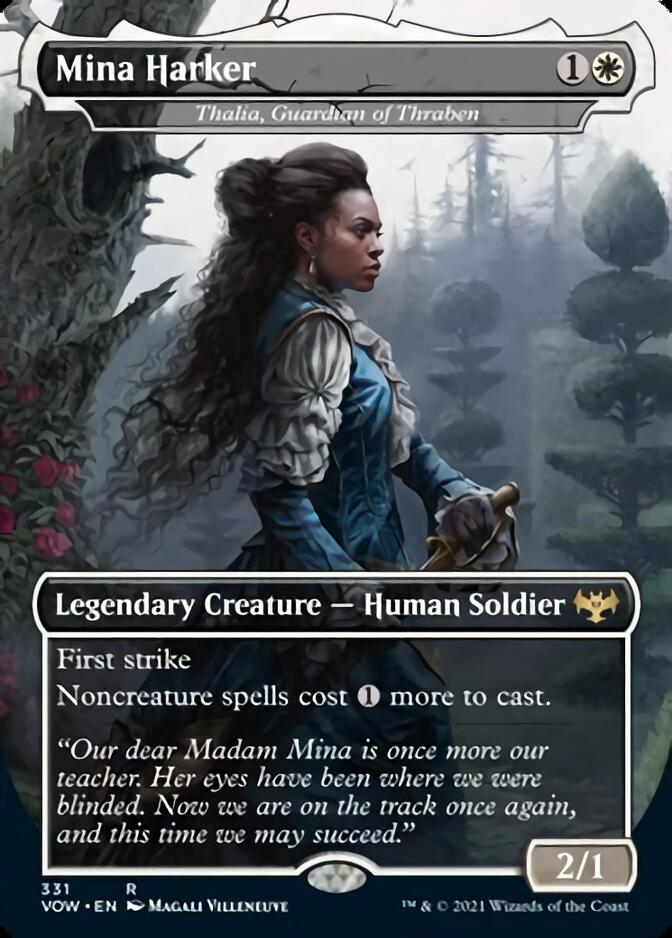 Thalia, Guardian of Thraben - Mina Harker [Innistrad: Crimson Vow] (VOW 331)