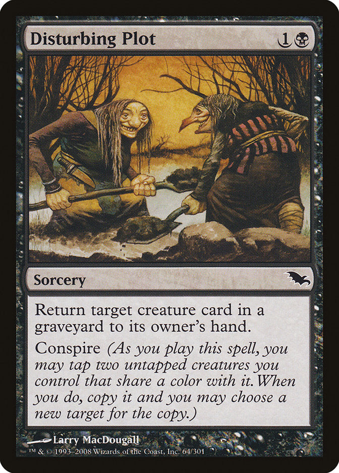 Disturbing Plot [Shadowmoor] (SHM 64)