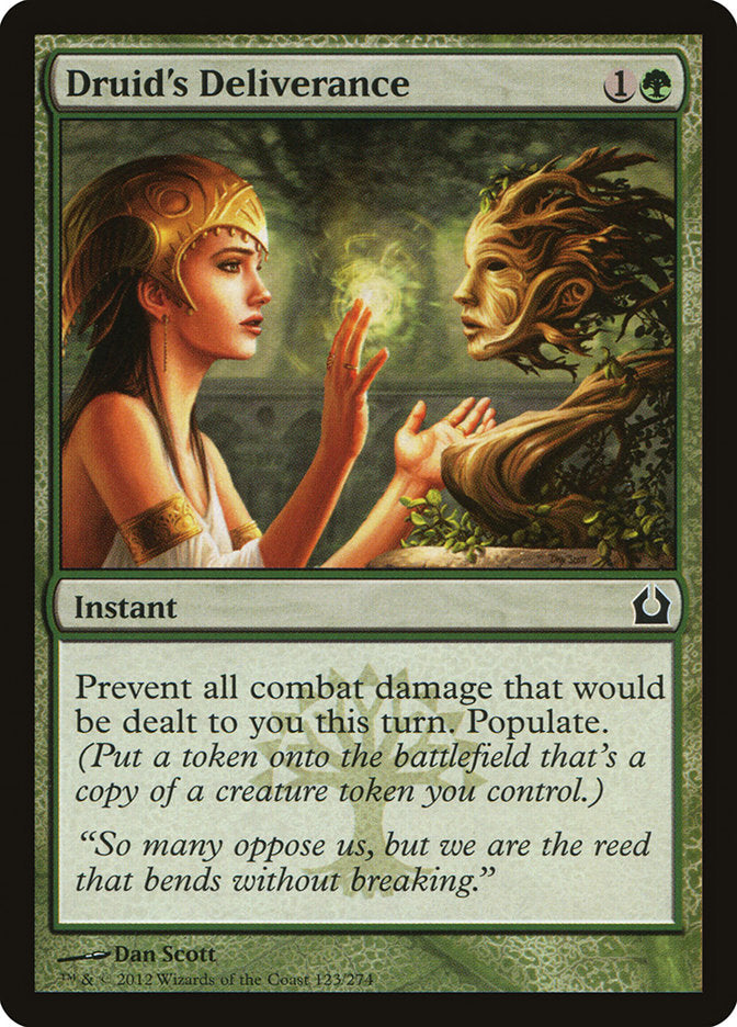 Druid's Deliverance [Return to Ravnica] (RTR 123)