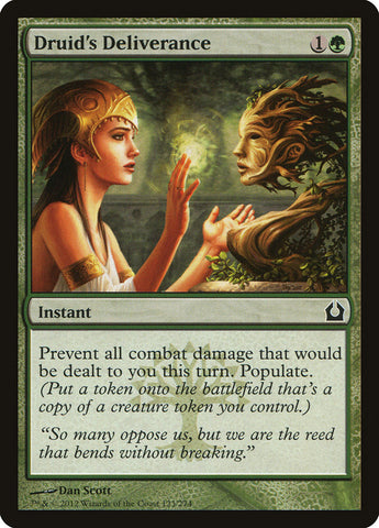 Druid's Deliverance [Return to Ravnica] (RTR 123)