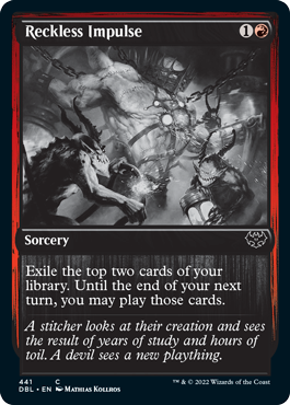 Reckless Impulse [Innistrad: Double Feature] (DBL 441)