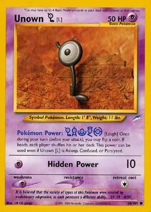 Unown [L] (86/105) [Neo Destiny]