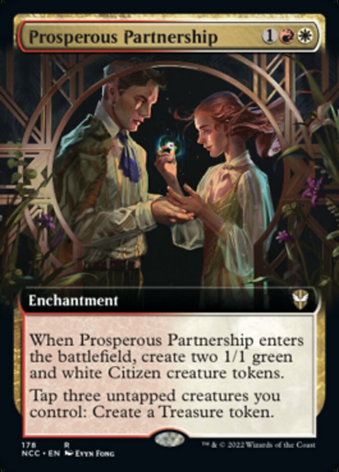 Prosperous Partnership (Extended Art) [Streets of New Capenna Commander] (NCC 178)