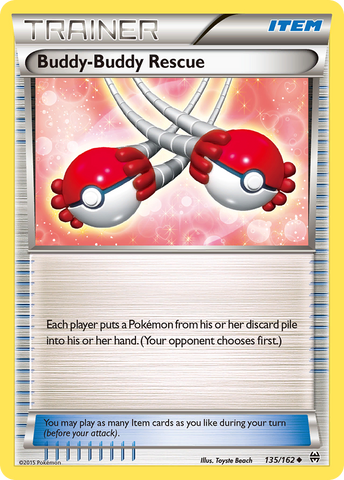 Buddy-Buddy Rescue (135/162) [XY: BREAKthrough]