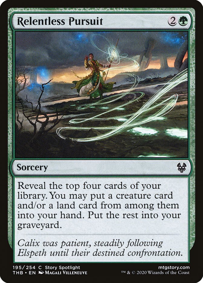 Relentless Pursuit [Theros Beyond Death] (THB 195)