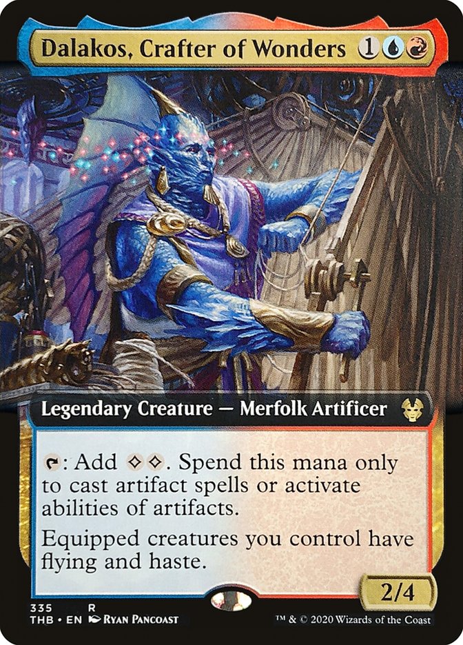 Dalakos, Crafter of Wonders (Extended Art) [Theros Beyond Death] (THB 335)