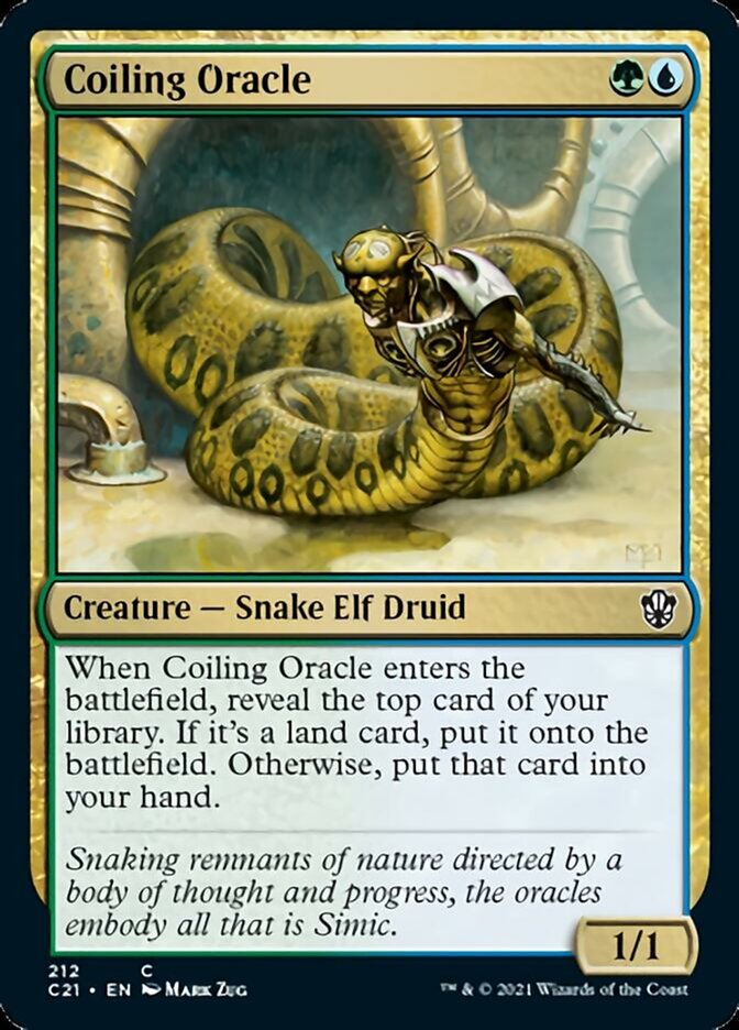 Coiling Oracle [Commander 2021] (C21 212)