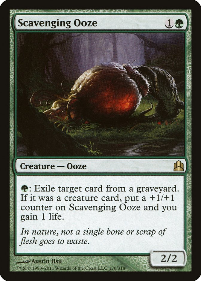 Scavenging Ooze [Commander 2011] (CMD 170)