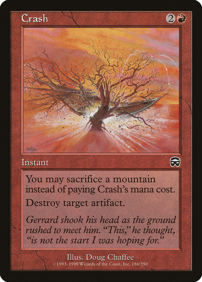 Crash [Mercadian Masques] (MMQ 186)