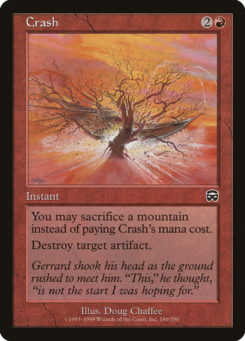 Crash [Mercadian Masques] (MMQ 186)