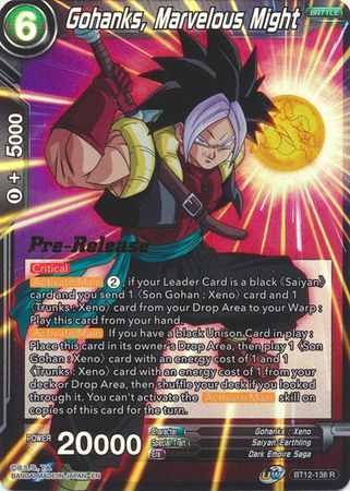 Gohanks, Marvelous Might [BT12-138]