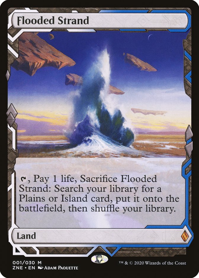 Flooded Strand [Zendikar Rising Expeditions] (ZNE 1)