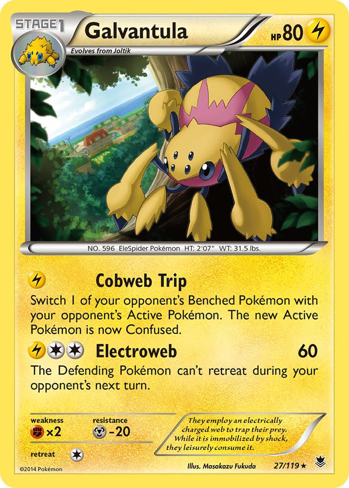 Galvantula (XY Phantom Forces) (27/119) [Theme Deck Exclusives]