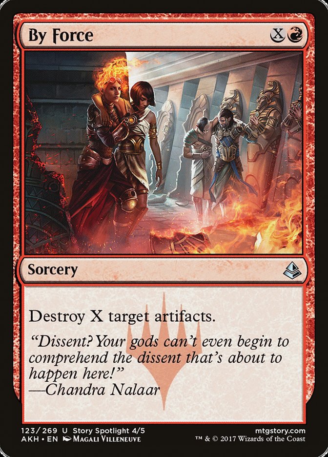 By Force [Amonkhet] (AKH 123)
