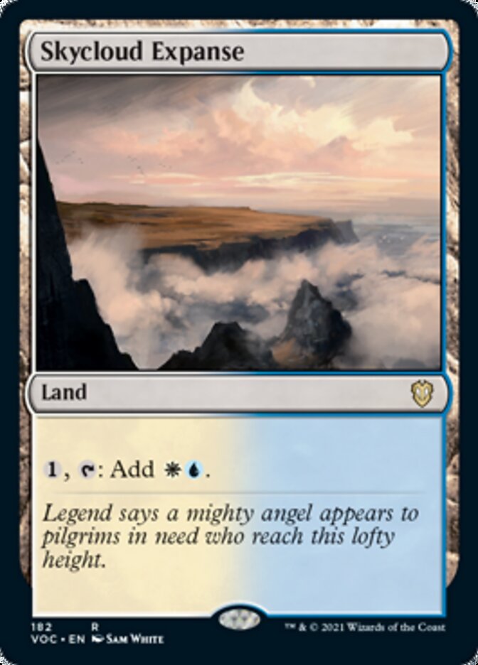 Skycloud Expanse [Innistrad: Crimson Vow Commander] (VOC 182)
