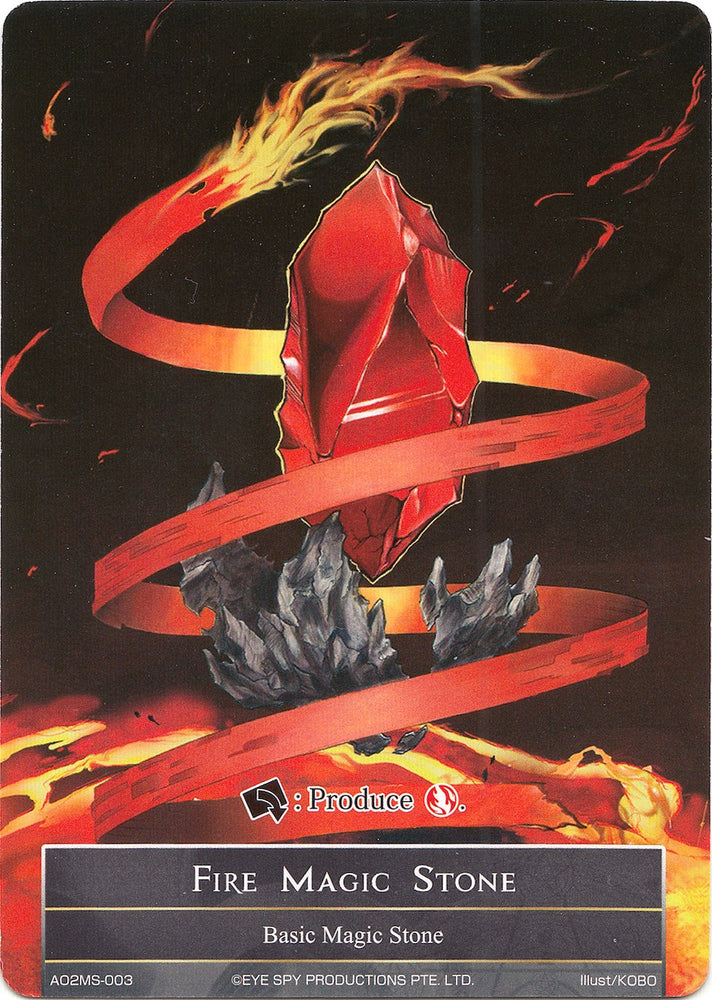 Fire Magic Stone - AO2MS-003 (AO2MS-003) [Alice Origin II]