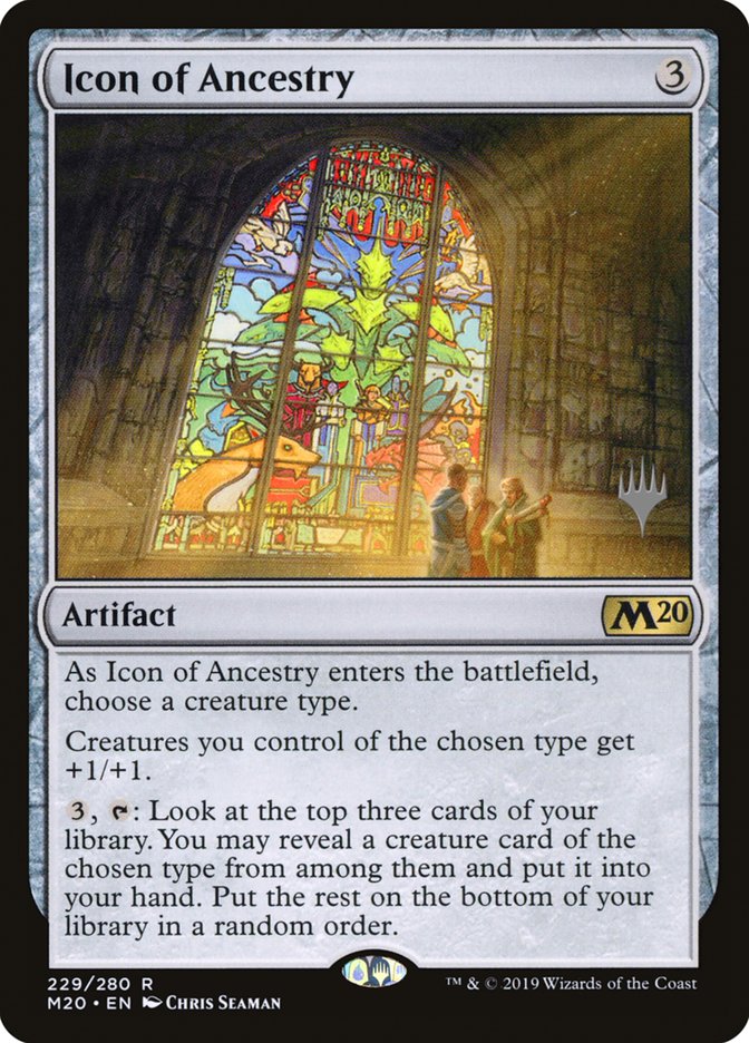 Icon of Ancestry (Promo Pack) [Core Set 2020 Promos] (PM20 229P)