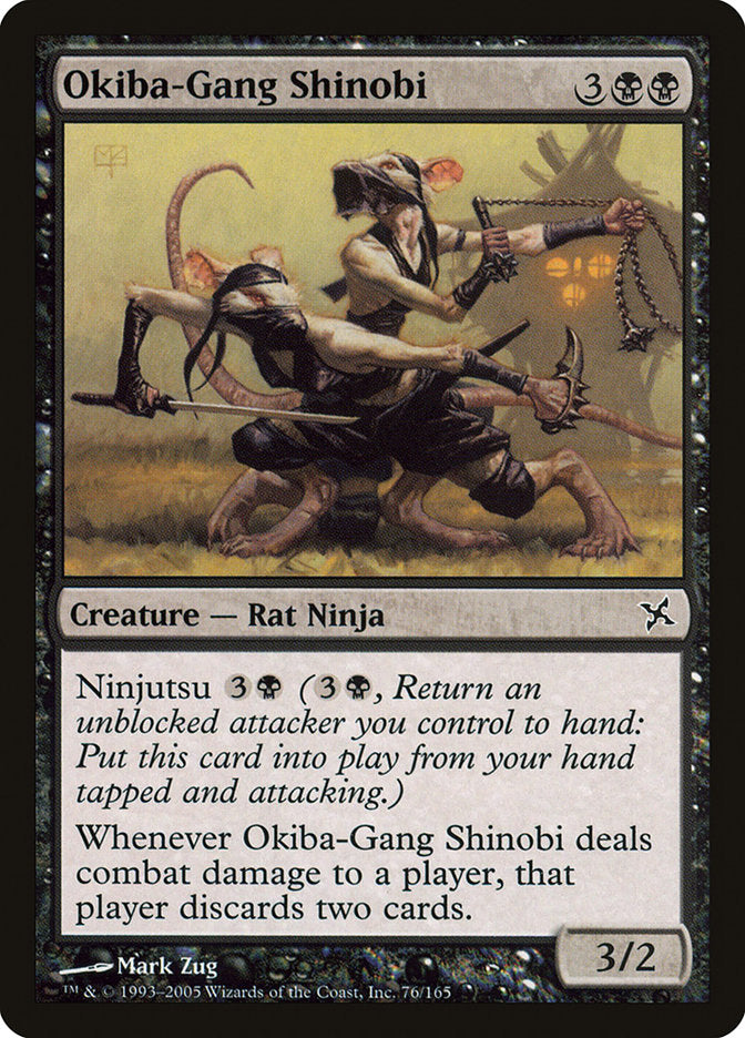 Okiba-Gang Shinobi [Betrayers of Kamigawa] (BOK 76)